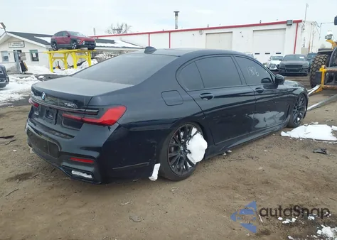 2022 BMW 750 I xDrive from USA, damaged, VIN WBA7U2C03NCH26600